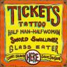 Tickets Sideshow Banner Magnet